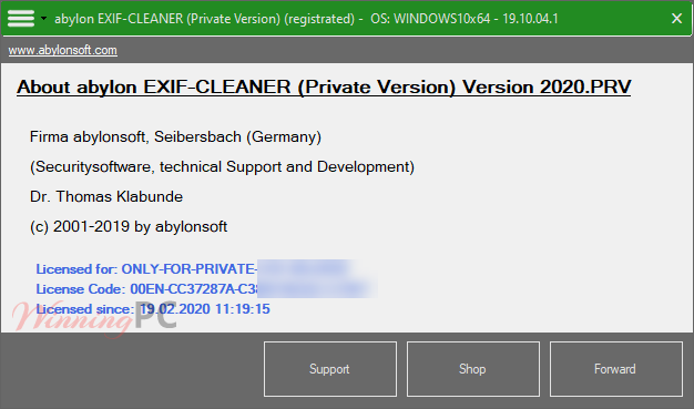 EXIF Cleaner Pro 2.2.0 download