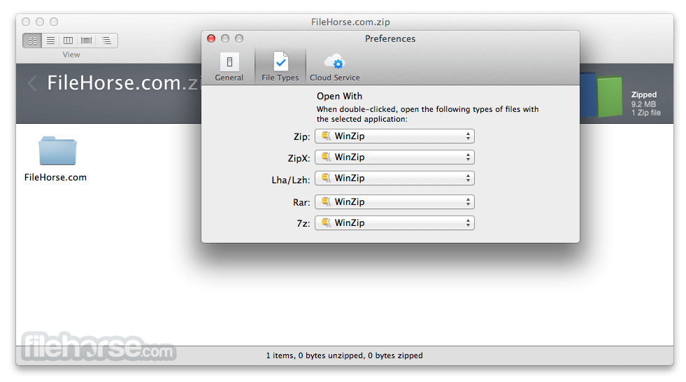 WinZip Mac Edition 3.0